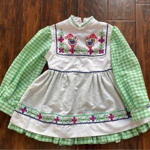 Girls Dorissa of Miami Vintage 70s Designer Dress size 5
